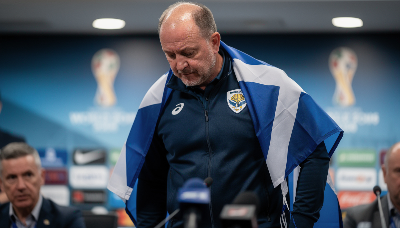 clarke quitte son poste suite à l'élimination de l'écosse avant les 32es de finale de la coupe du monde. un changement majeur pour l'équipe écossaise en pleine compétition.