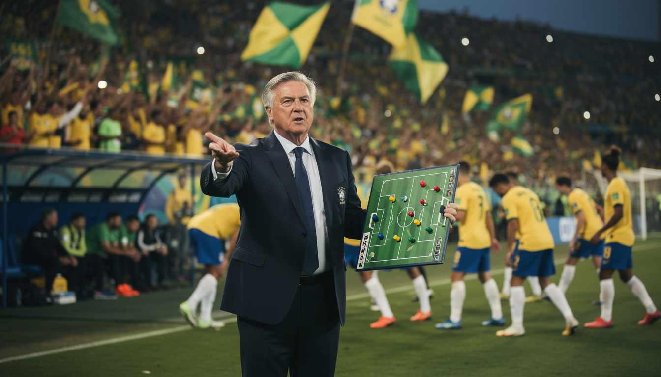 ancelotti félicite neymar pour son énergie et sa détermination lors de la victoire facile du brésil, assurant leur place en 32es de finale de la coupe du monde.