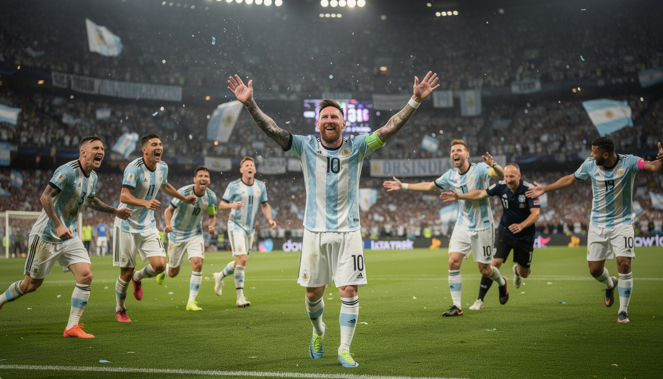 Argentine VS Algérie : compte rendu, score et buts