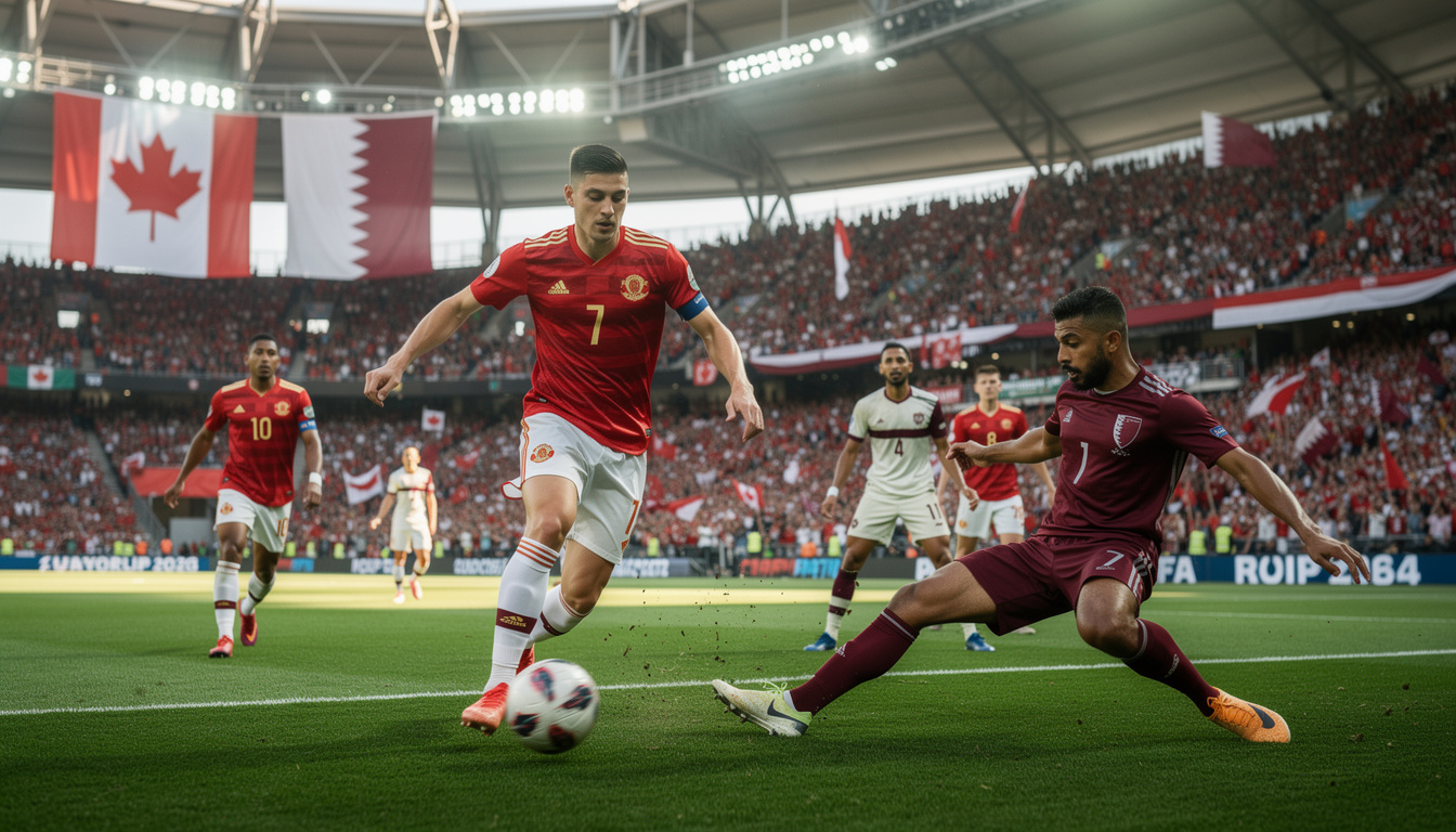 découvrez les compositions des équipes, statistiques clés, analyses approfondies, chaîne tv, options de streaming en direct et pronostics pour le match canada contre qatar en vue de la coupe du monde 2026.