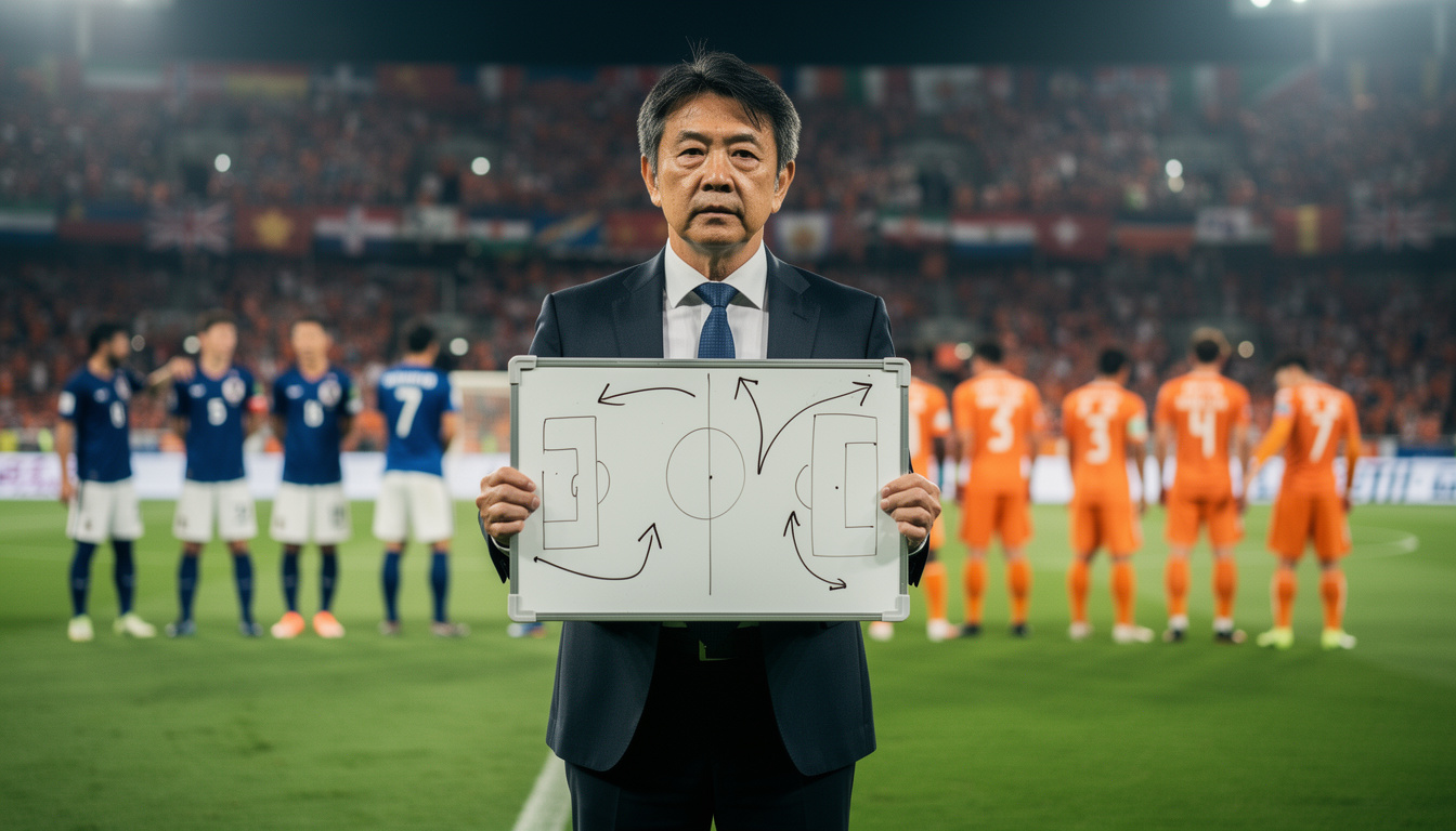 découvrez la technique insolite et innovante venue du japon lors du match passionnant opposant le japon aux pays-bas.