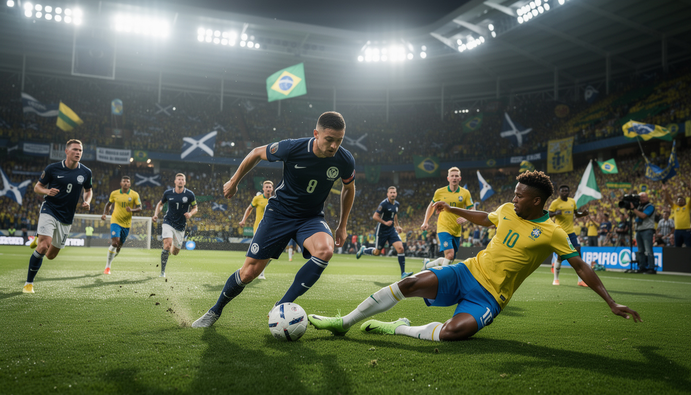 un ancien joueur vedette révèle les clés pour que l'écosse puisse surprendre le brésil, soulignant l'absence des légendes ronaldo, rivaldo et roberto carlos dans l'équipe brésilienne actuelle.
